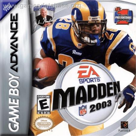 Cover Madden NFL 2003 for Game Boy Advance